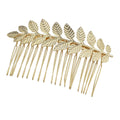 Costume Hair Accessories Gold Silver Leaf Hair Comb Hair Clips Girls Headpiece
