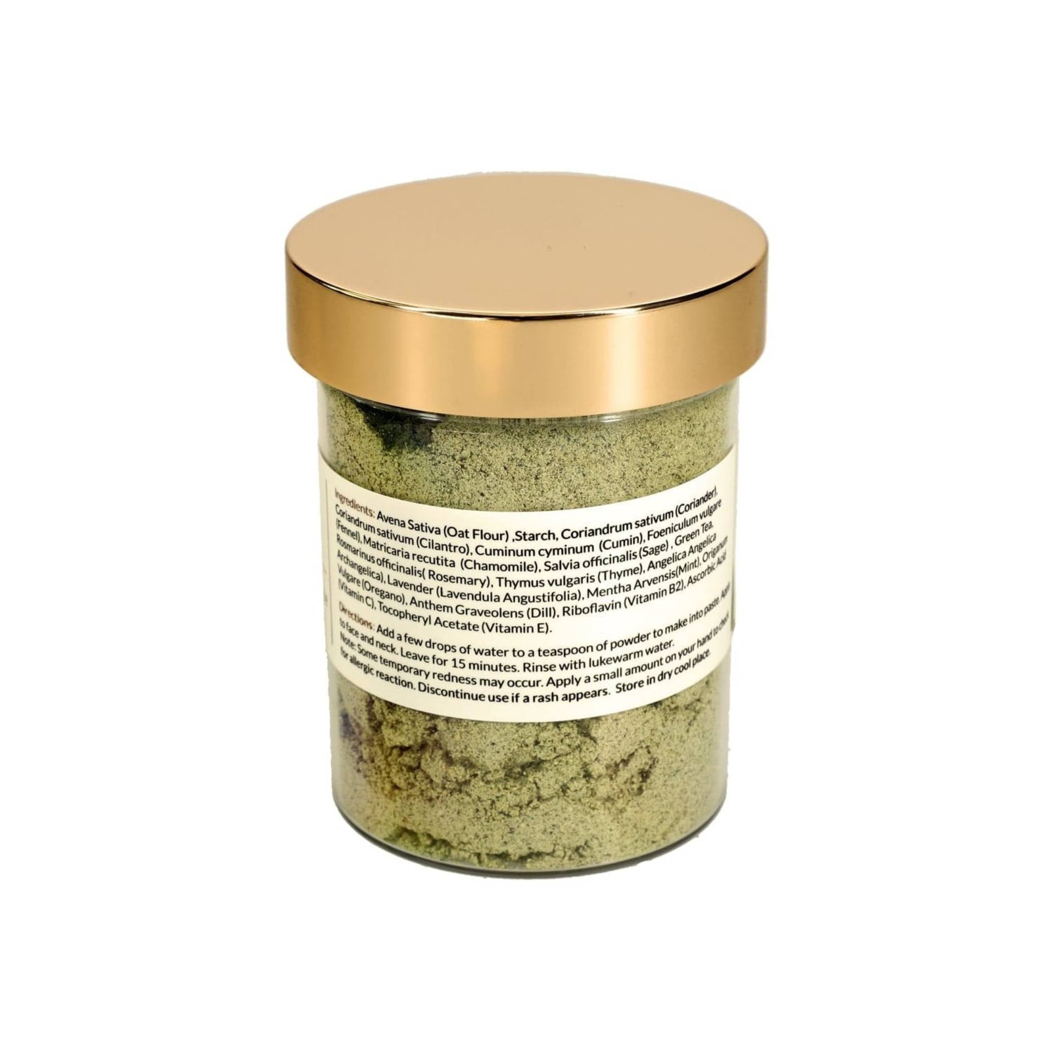 Mascarilla Botánica Anti-Acné - Tratamiento Purificante Natural