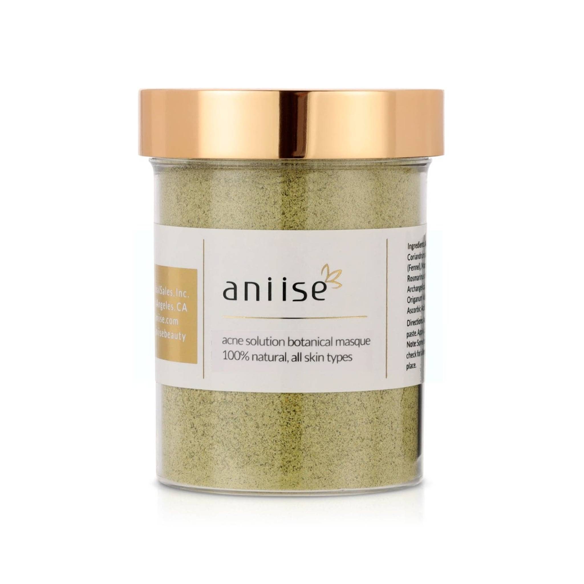 Mascarilla Botánica Anti-Acné - Tratamiento Purificante Natural