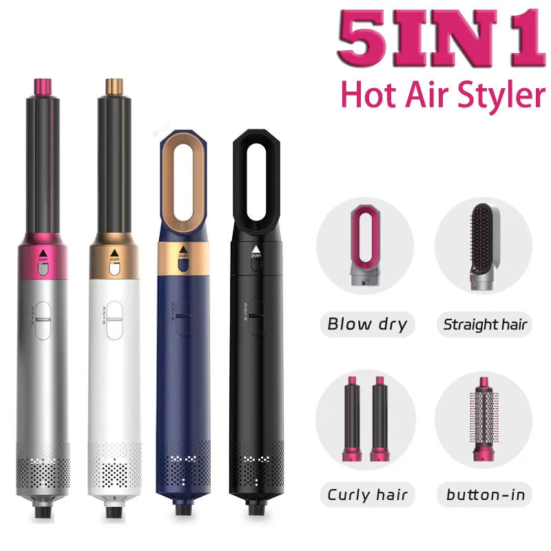 5 In 1 Hair Dryer Hot Air Comb