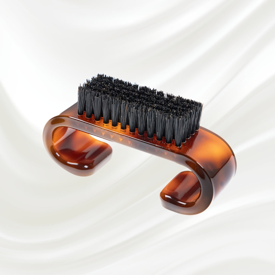 Jaspè Nail Brush - Boar Bristles for Nail & Cuticle Care