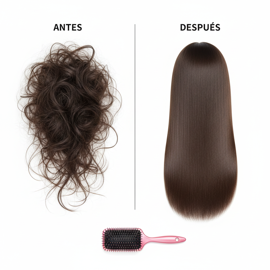 Before After Detangled
