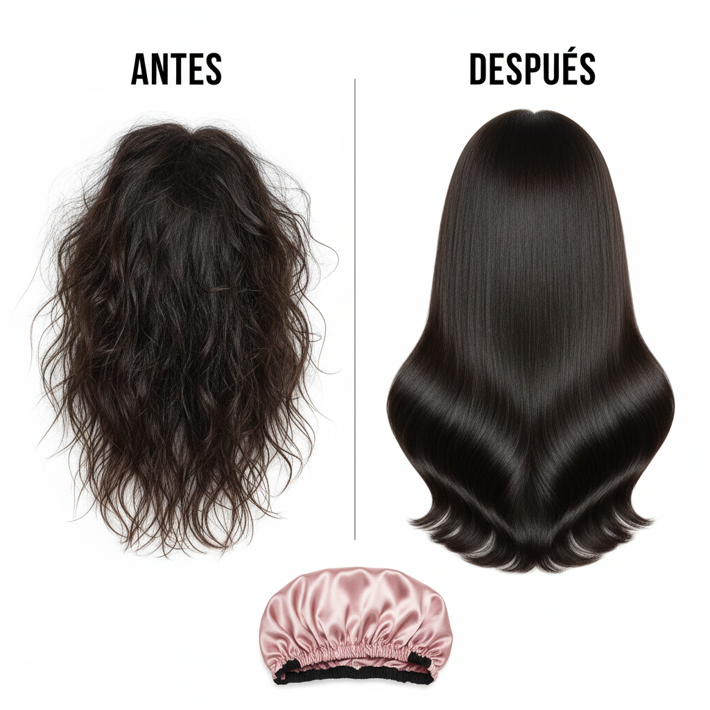 Before After Hair Protection