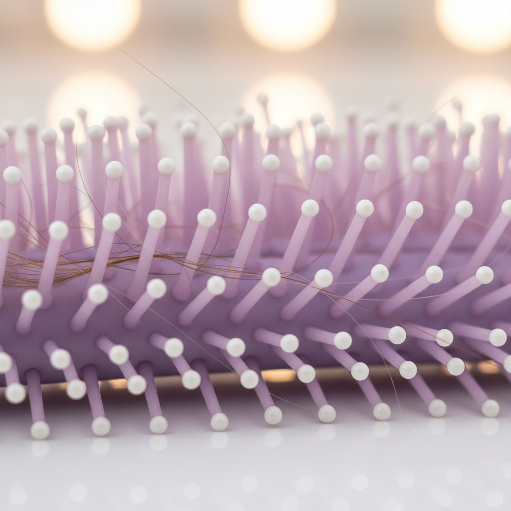 Brush Bristles Close Up