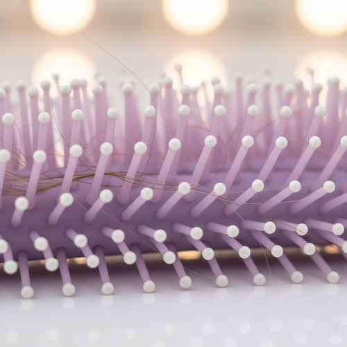Brush Bristles Close Up