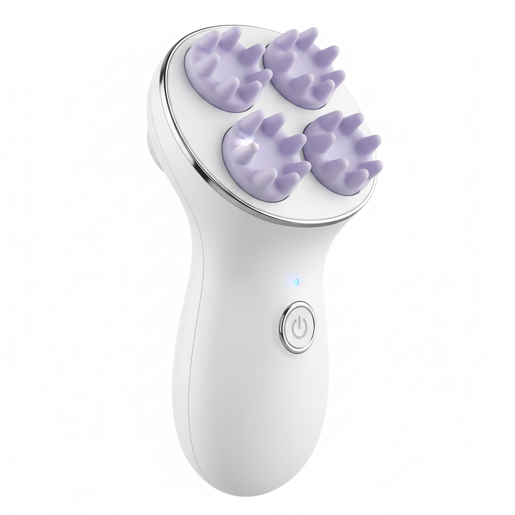 Electric Scalp Massager Real Colors