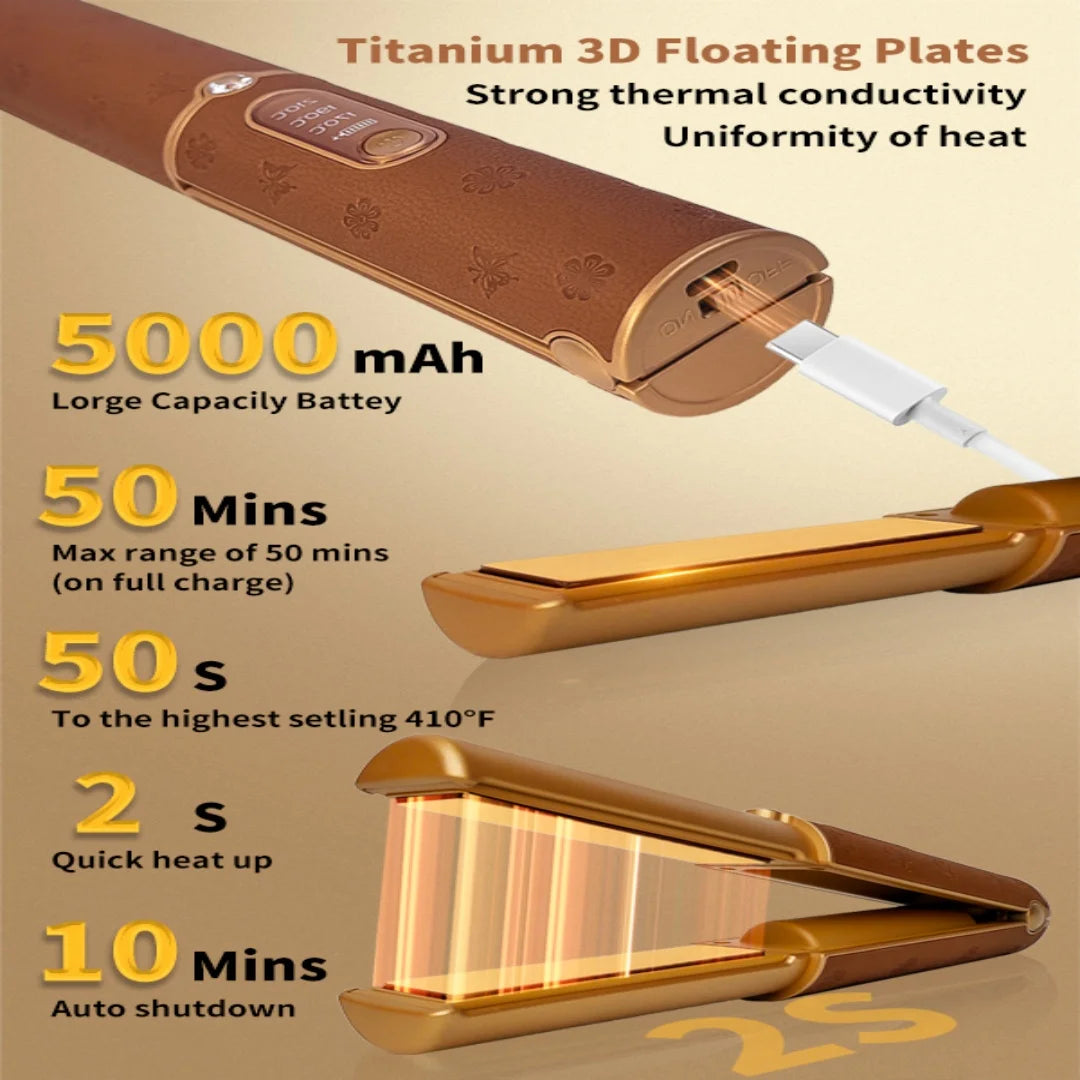 ProGo Rechargeable Travel Hair Styler