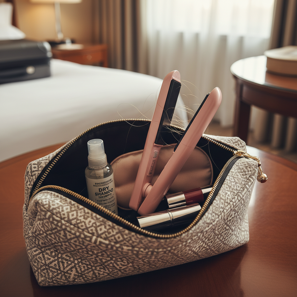 Mini Straightener In Bag