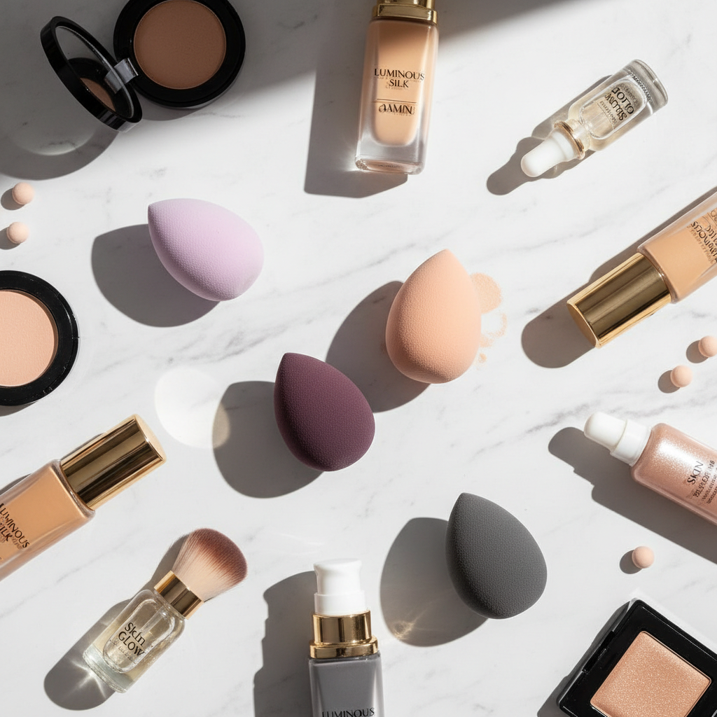 Sponge Flat Lay
